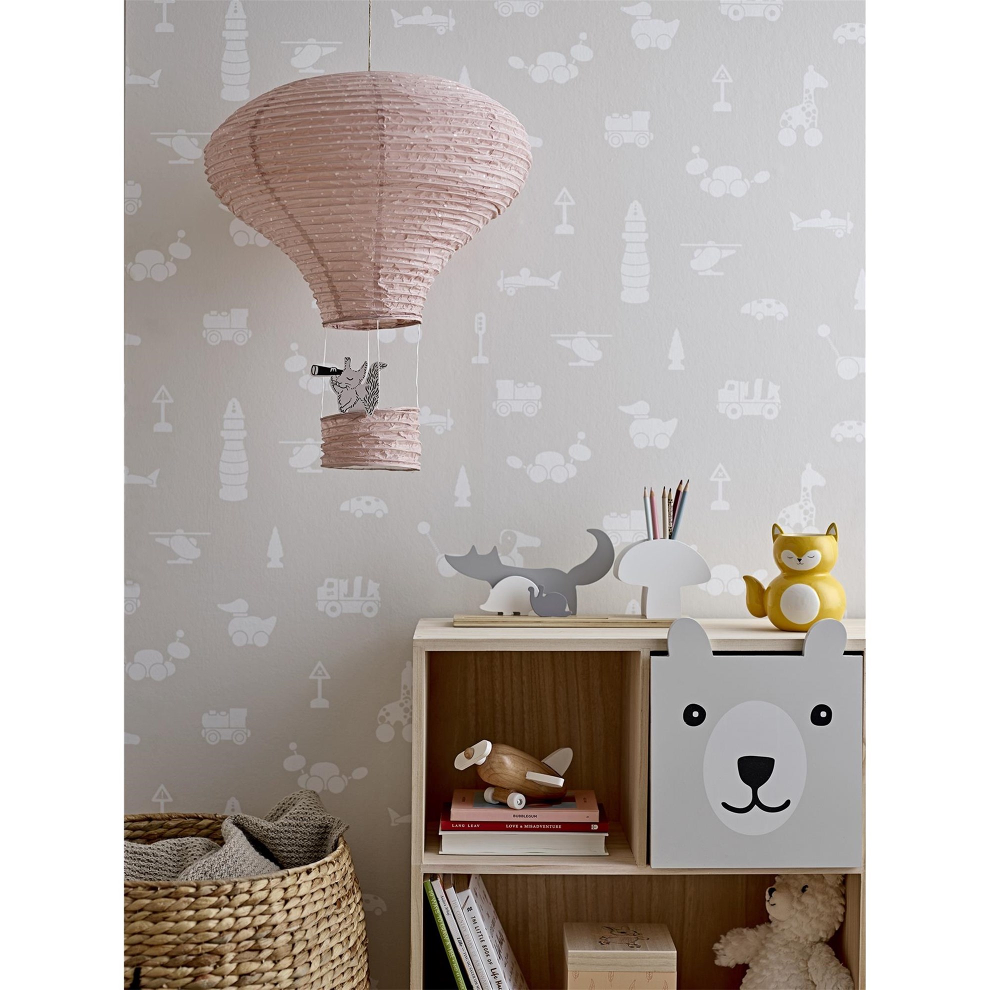 Úložný koš s výšivkou s víkem s oušky_1