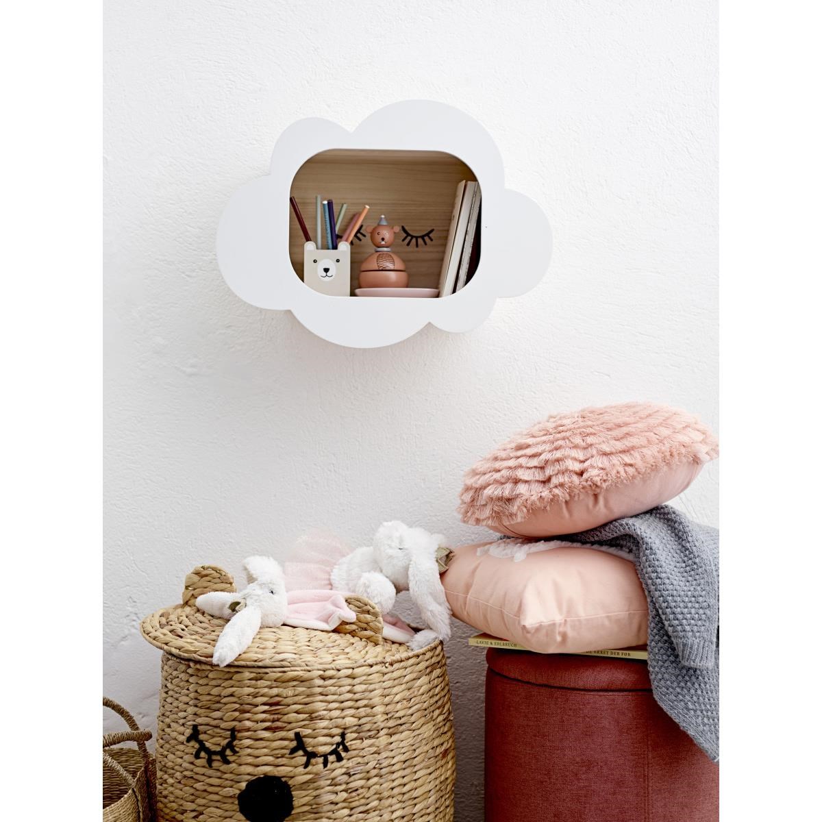 Dřevěná polička Cloud 50x37 cm_1