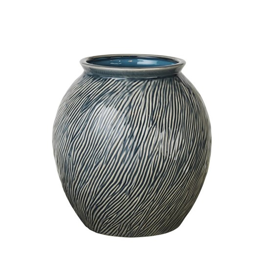 Váza SANDY 31 cm modrá_0
