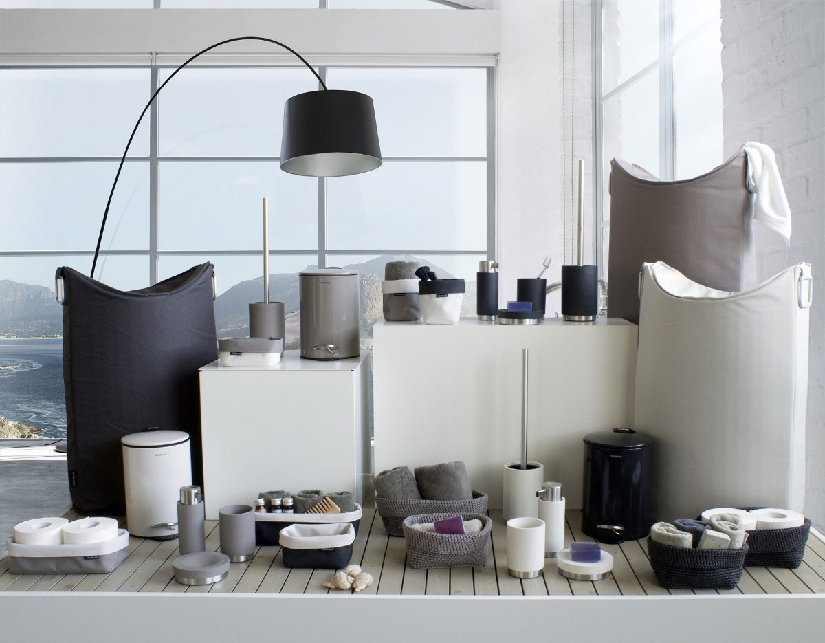 Obrázok z Kôš na bielizeň FRISCO šedohnedý