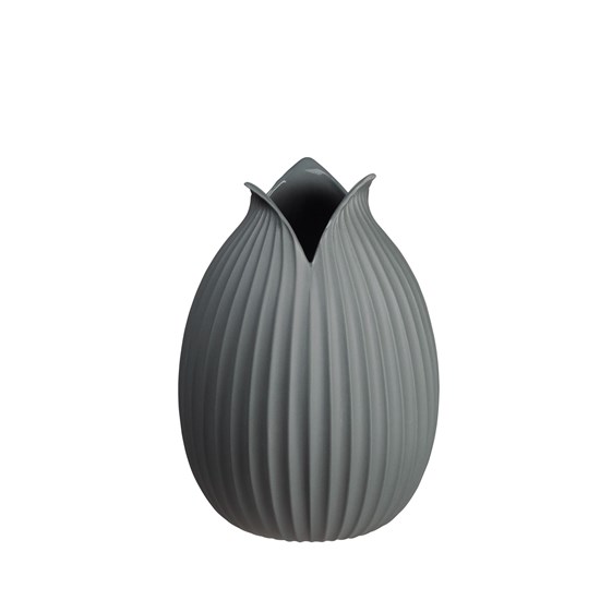 Váza YOKO 22 cm šedá_0
