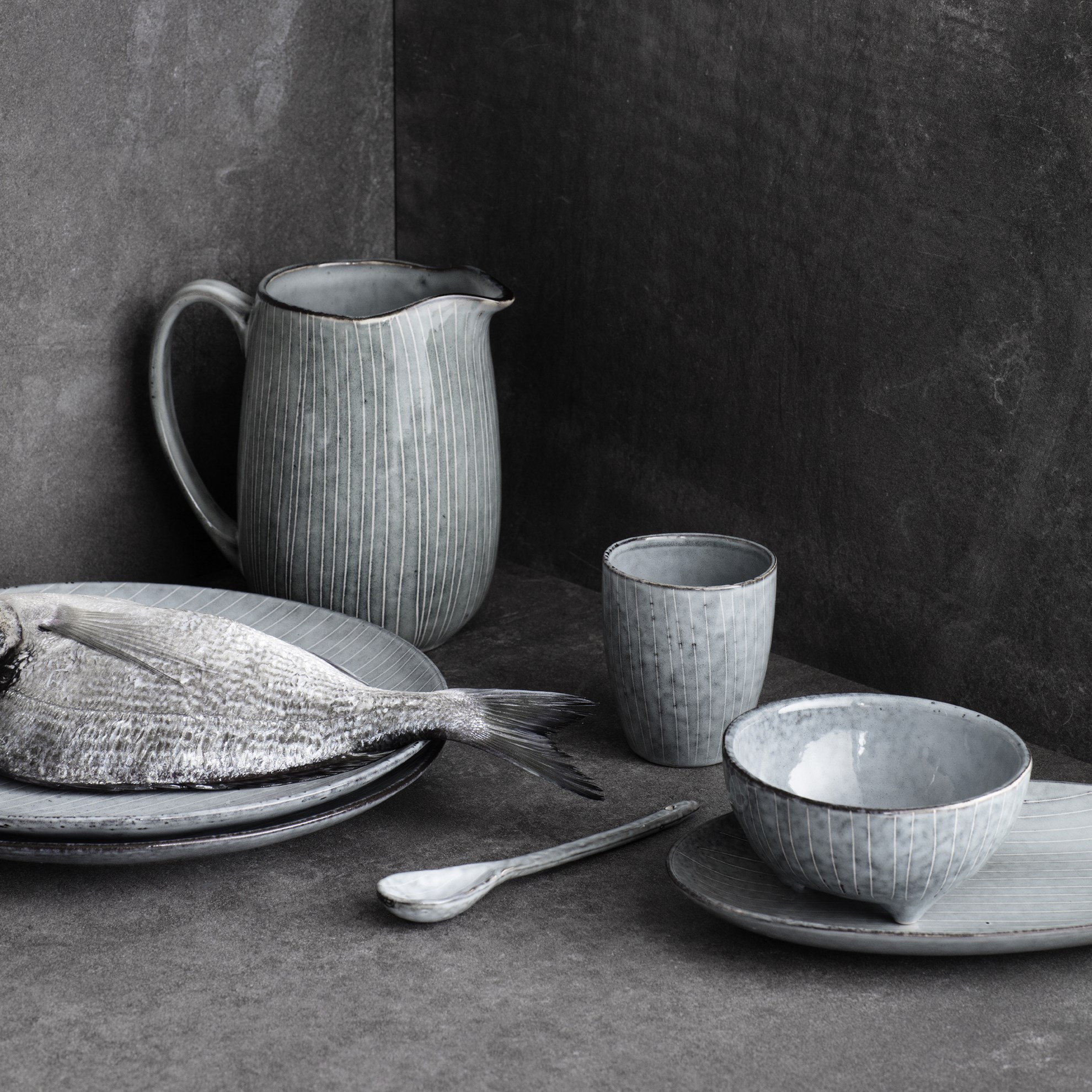 Džbán NORDIC SEA šedý_1