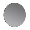 Kulaté závěsné zrcadlo RIM 80 cm šedé_0