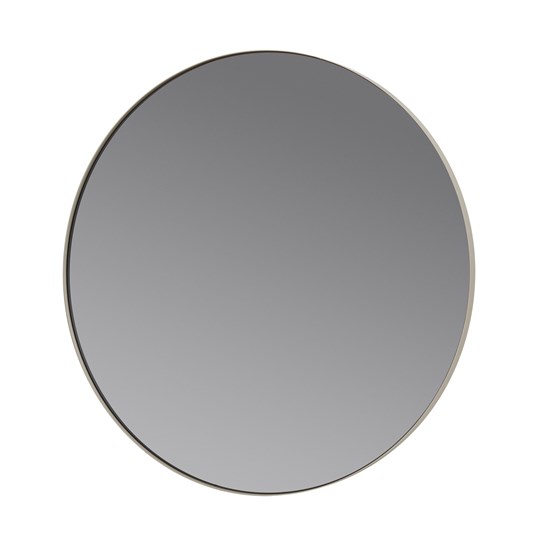 Kulaté závěsné zrcadlo RIM 80 cm šedé_0