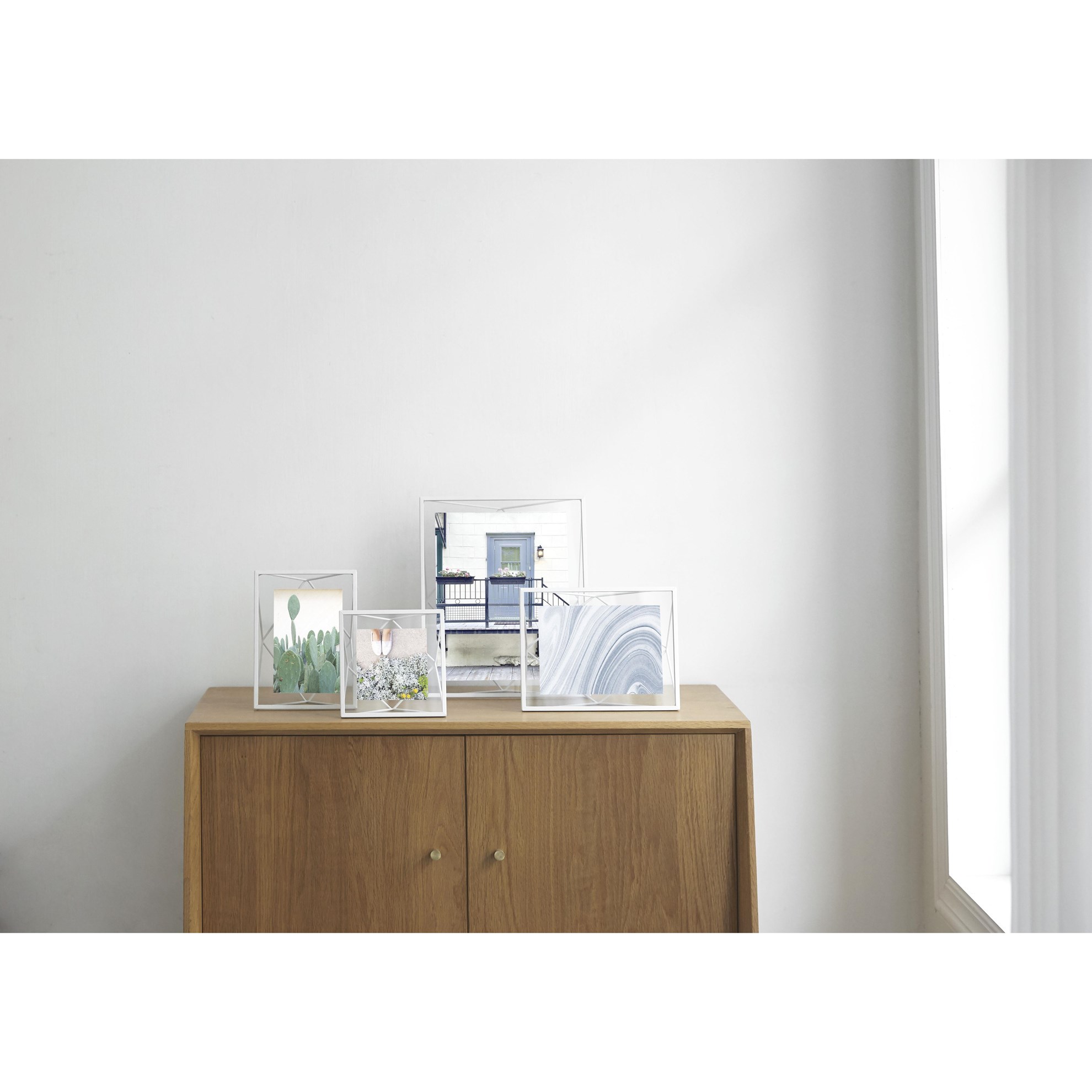 Fotorámeček PRISMA 10x10 cm bílý_2