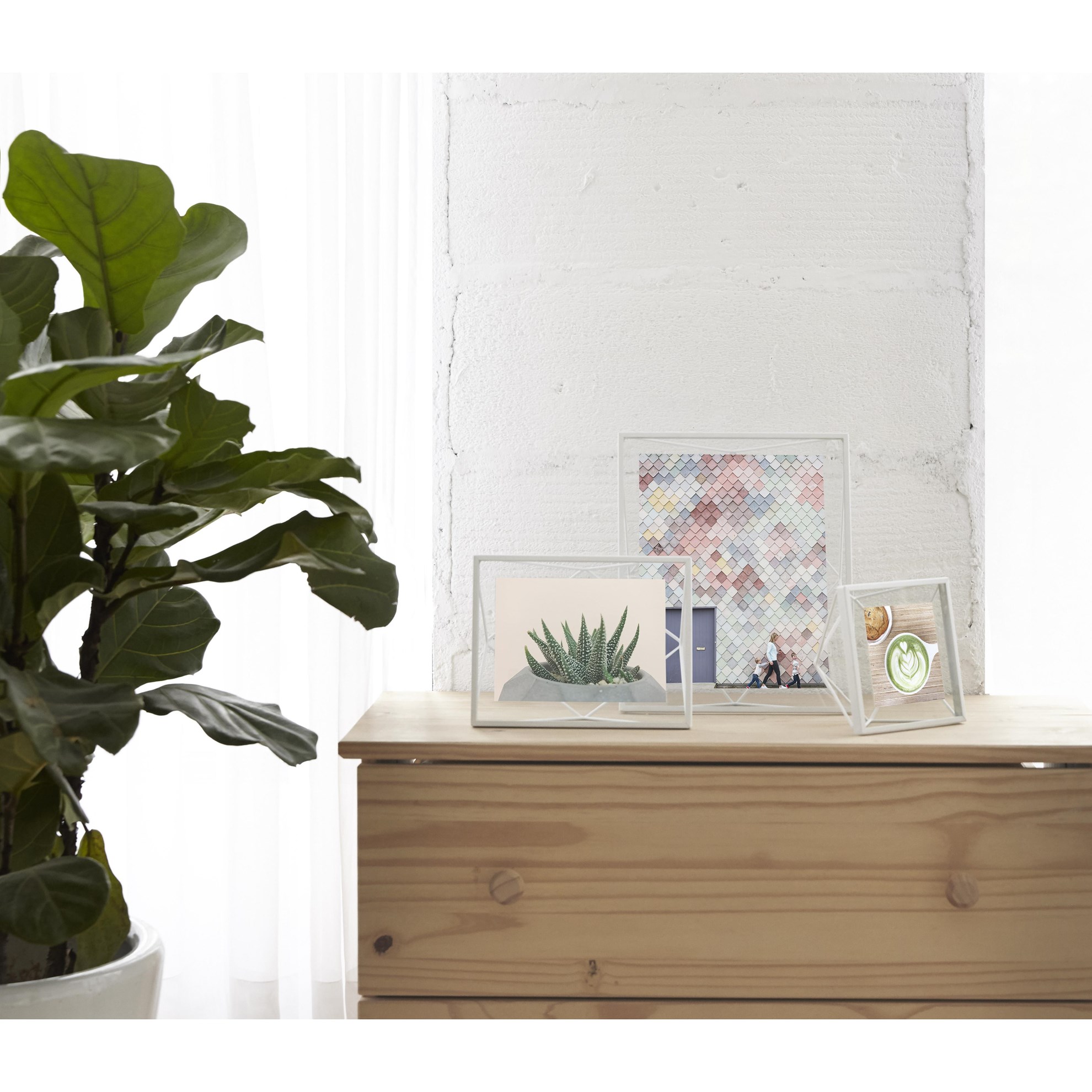 Fotorámeček PRISMA 20x25 cm bílý_3