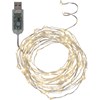 Světelný řetěz USB 100x LED stříbrný_0