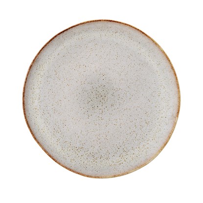 Kameninový talíř P.28.5 cm šedý_3