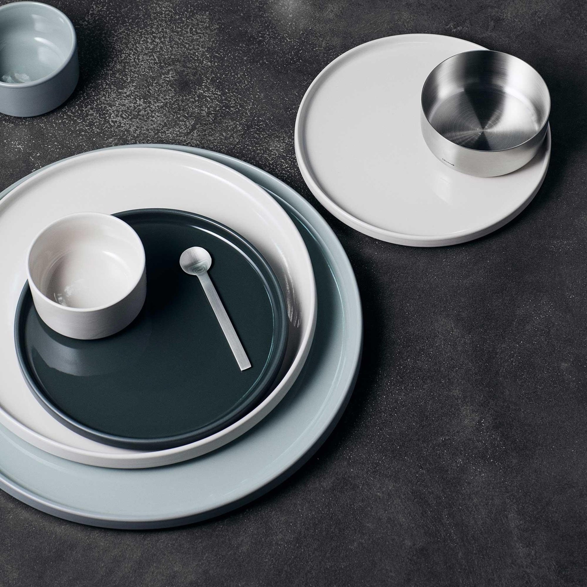 Obrázok z Dezertný tanier PILAR sivý 20cm