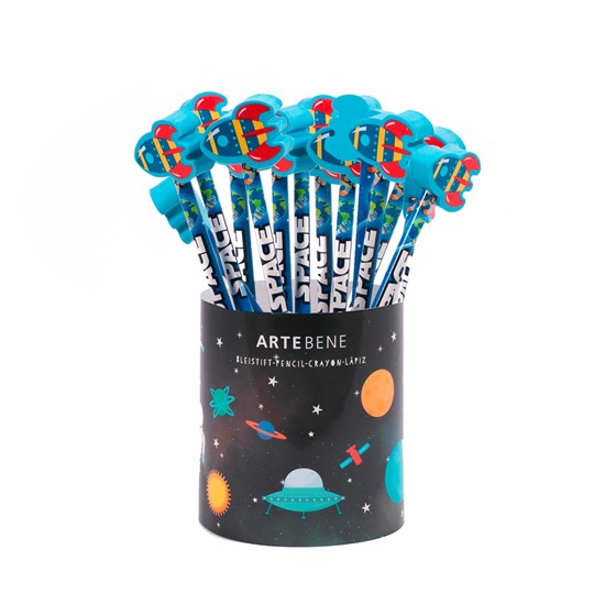 Tužka s gumou 18,5 cm_0