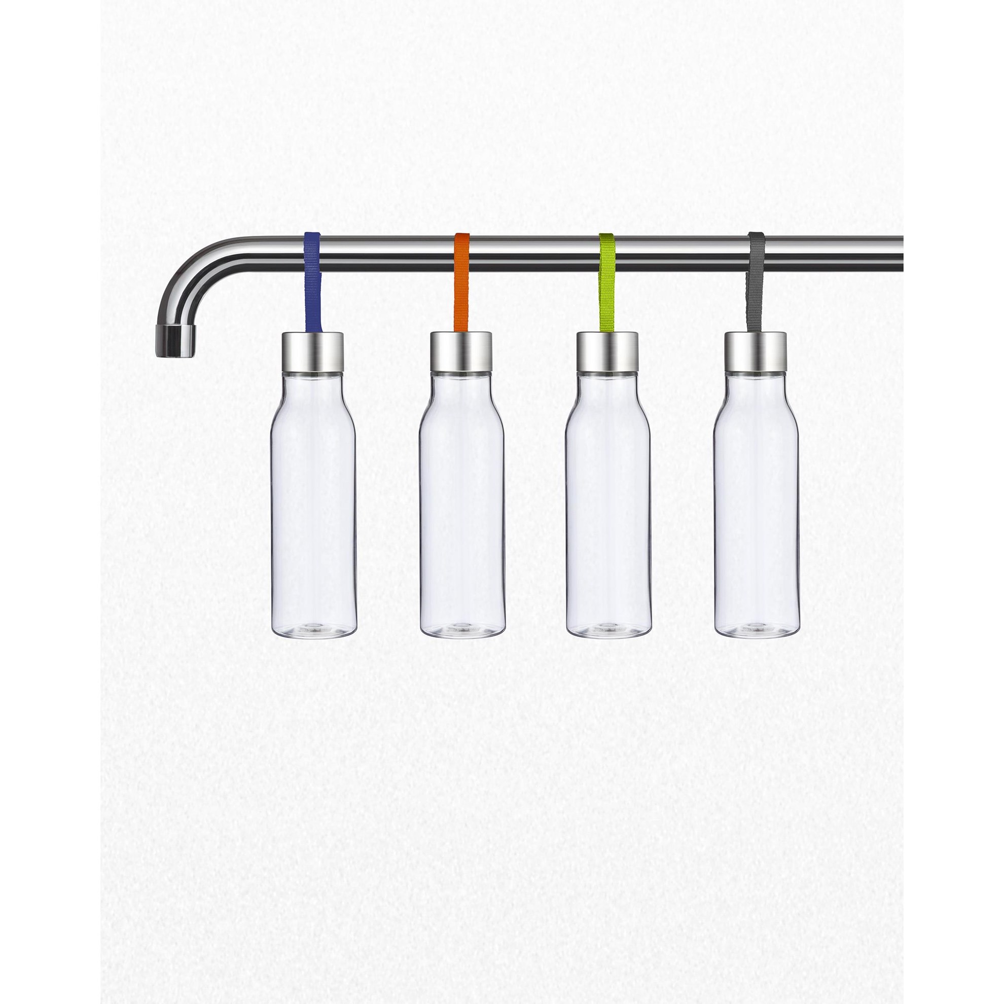 Láhev na pití 0,5l mramorově šedá poutko_2