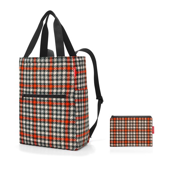 Skládací taška/batoh Mini Maxi 2in1 glencheck red_4