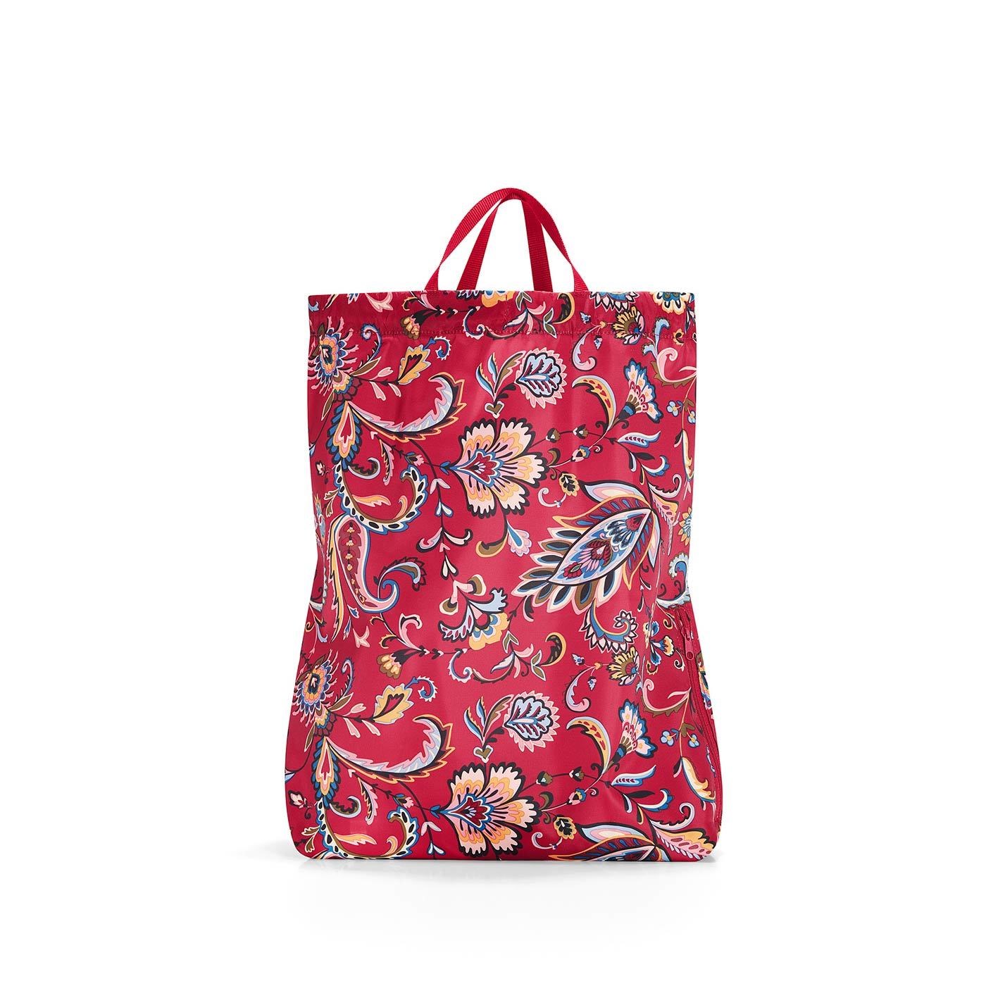 Vak na záda Mini Maxi Sacpack paisley ruby_0