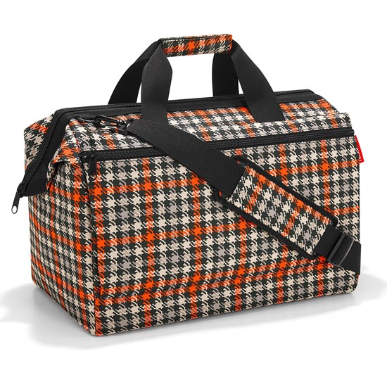 Cestovní taška Allrounder L pocket glencheck red_7