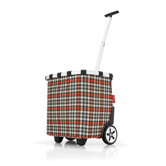 Taška na kolečkách Carrycruiser glencheck red_5