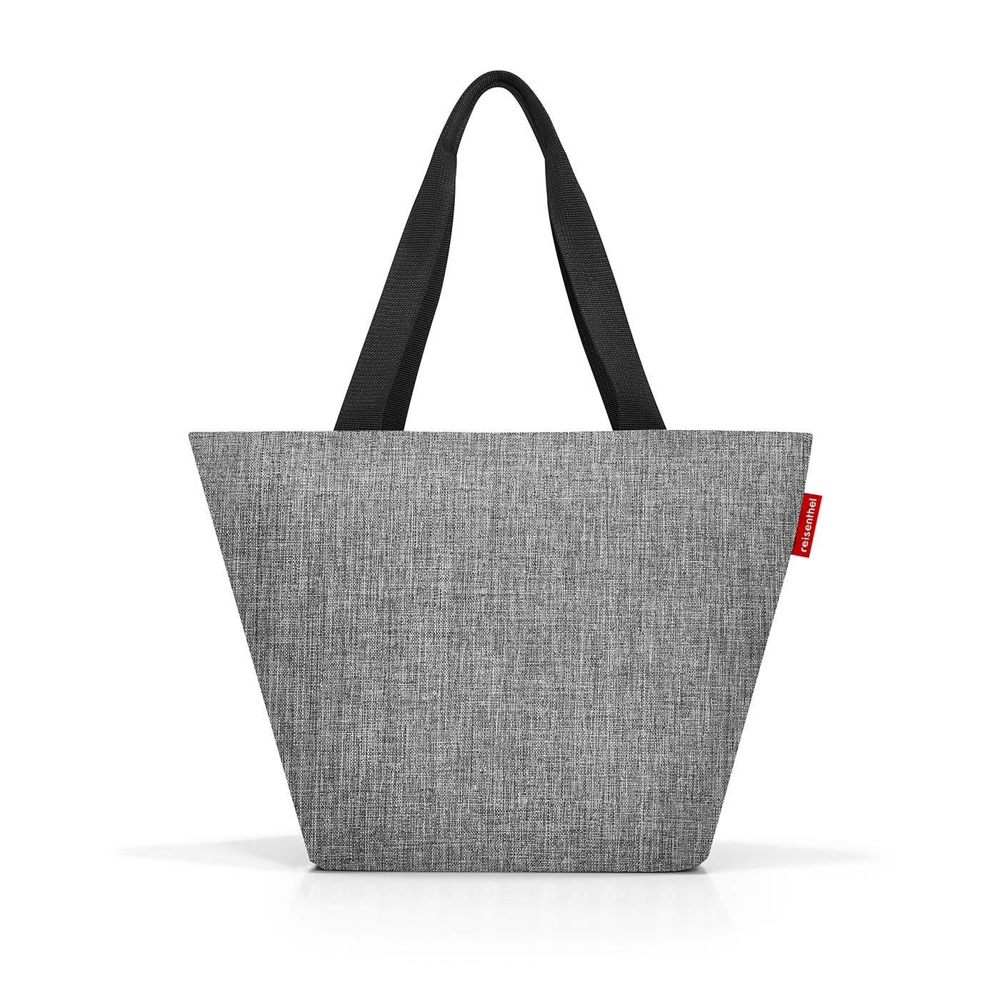 Taška přes rameno Shopper M twist silver_1