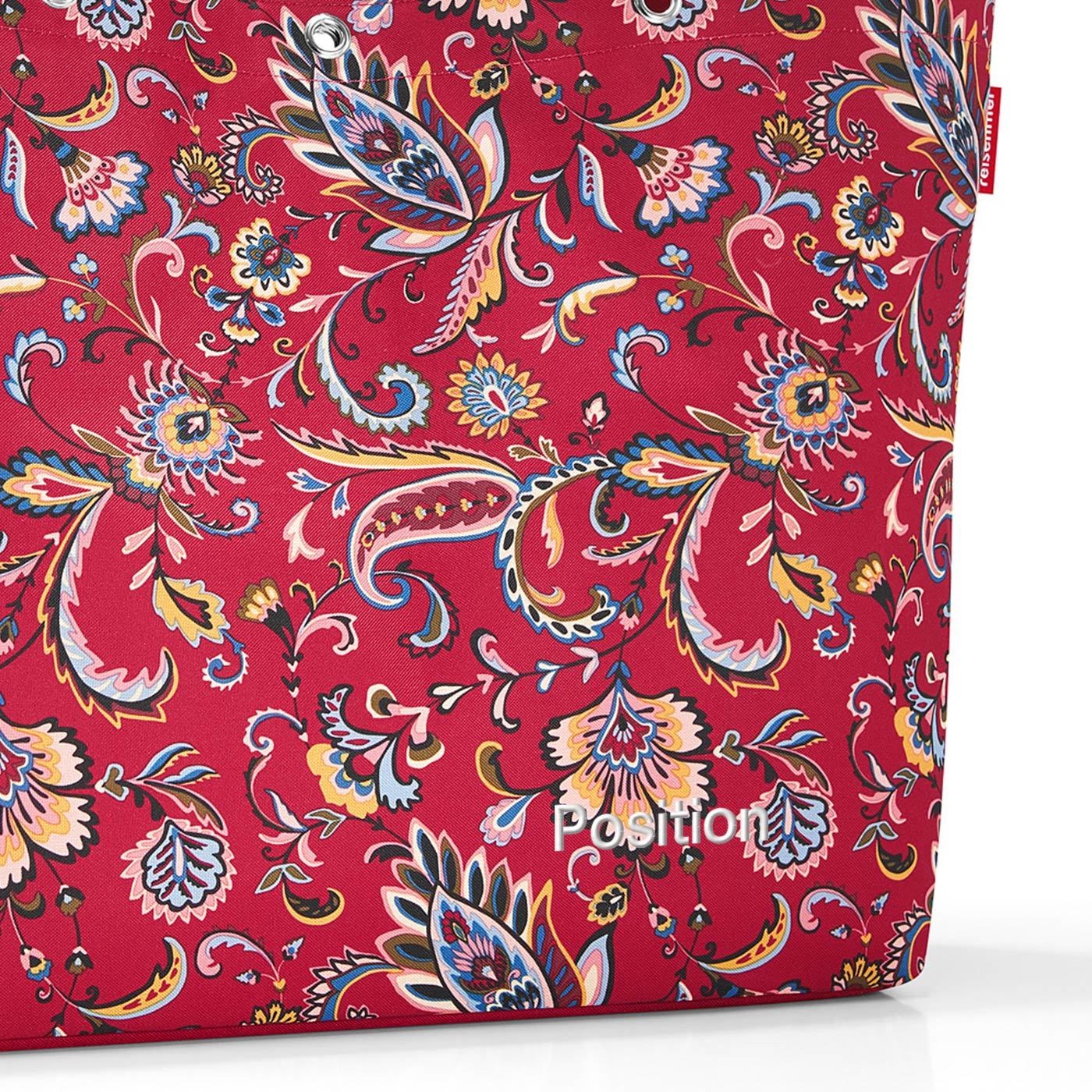 Nákupní taška Shopper XL paisley ruby_1