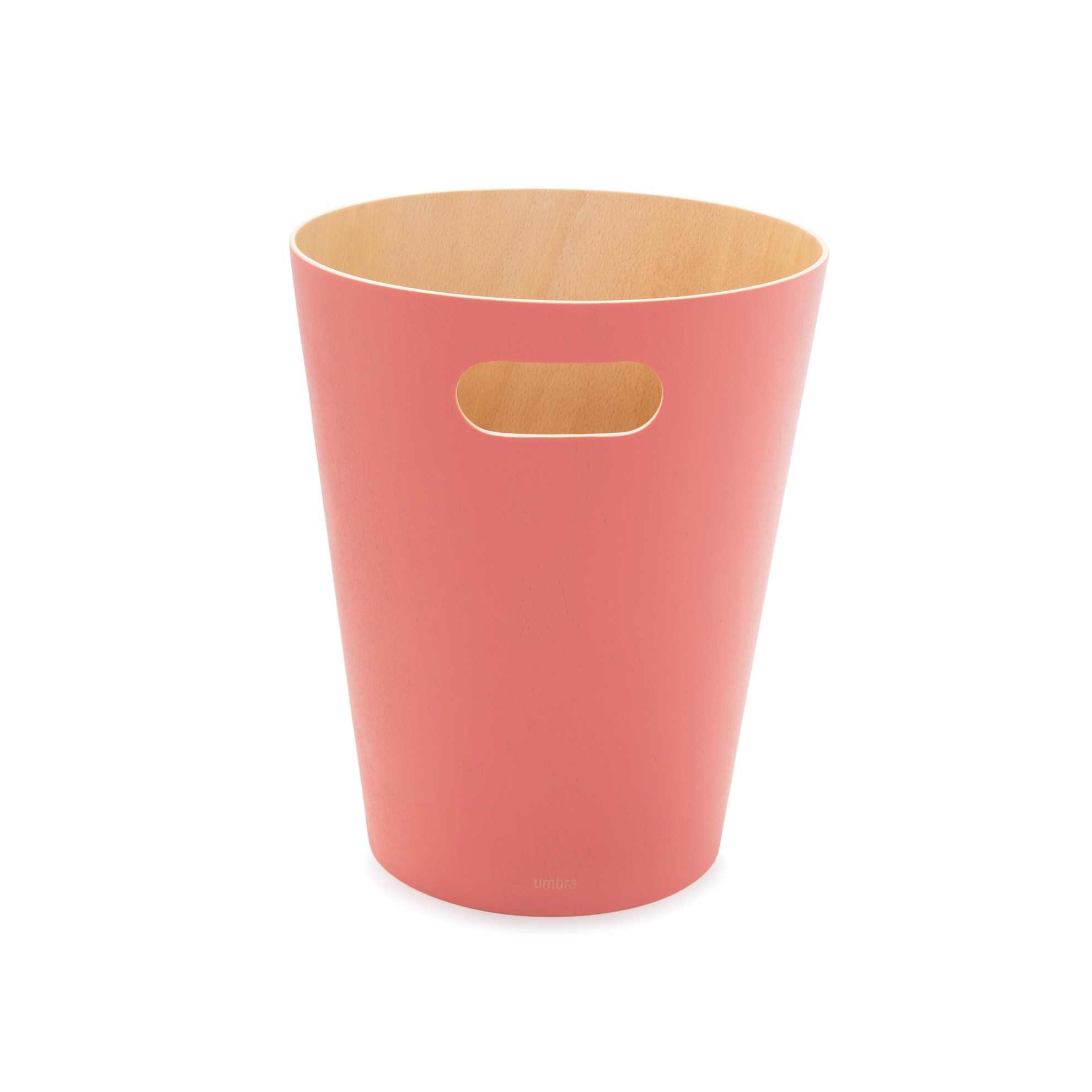 Odpadkový koš WOODROW 28 cm korálový_1