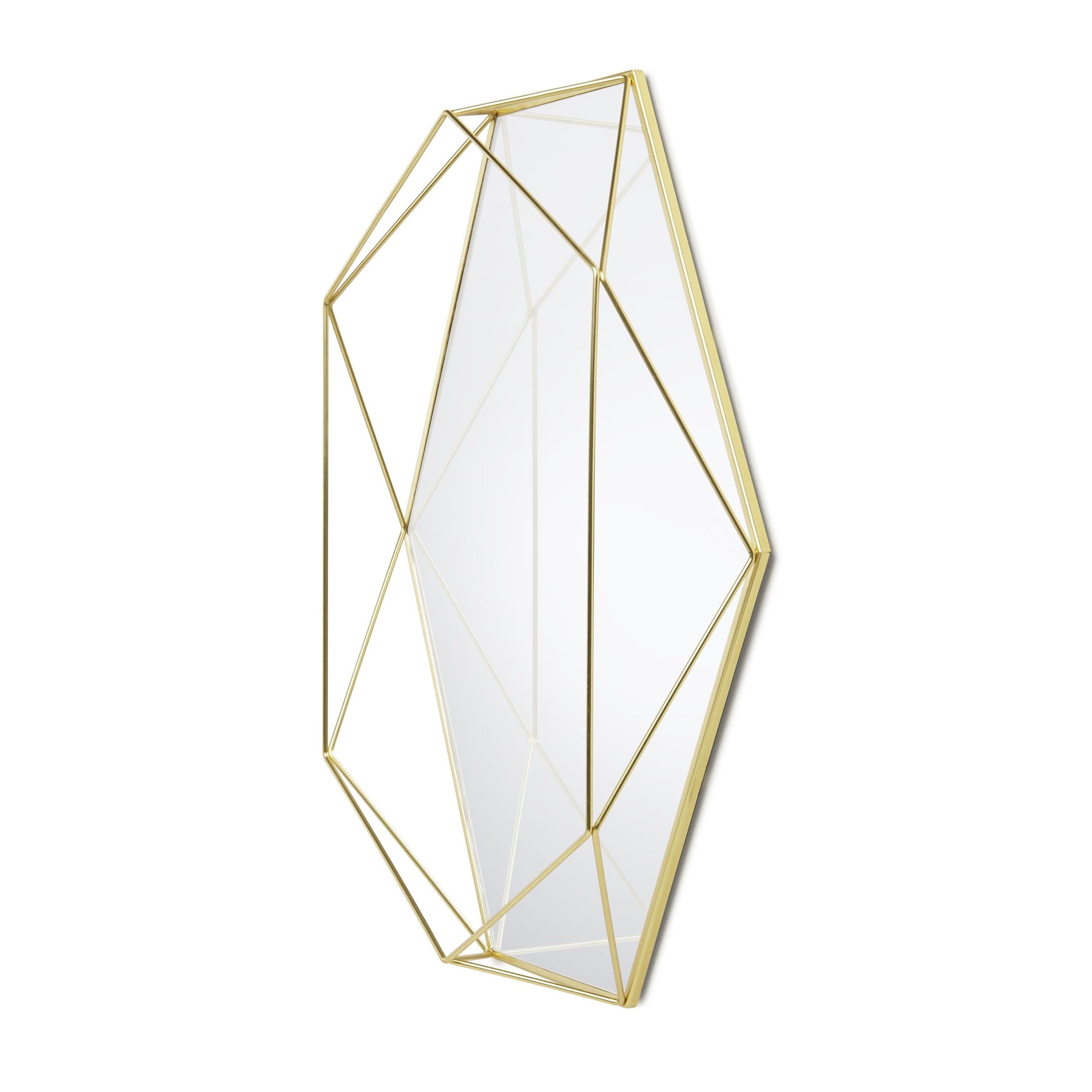 Zrcadlo PRISMA mosazné_1