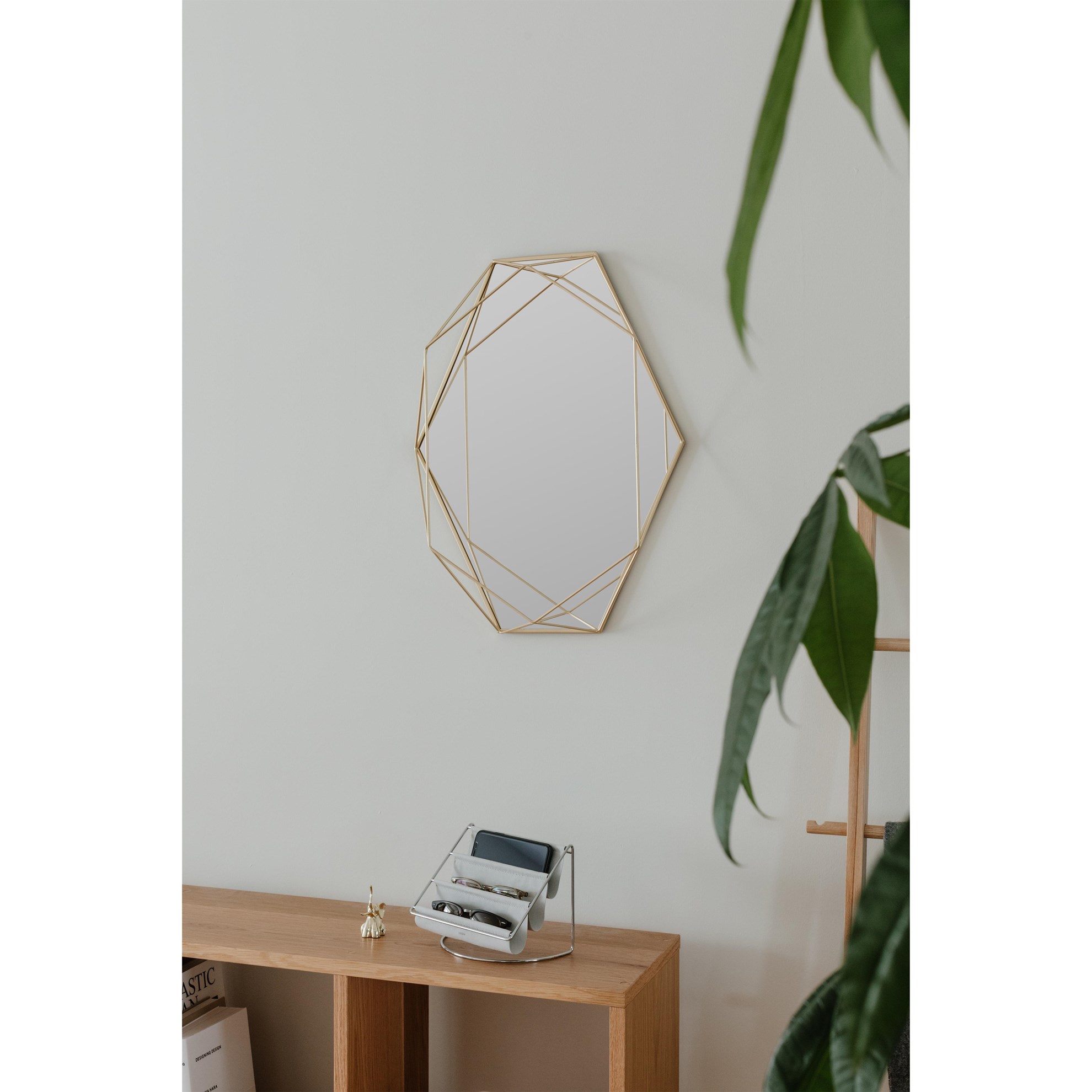 Zrcadlo PRISMA mosazné_7