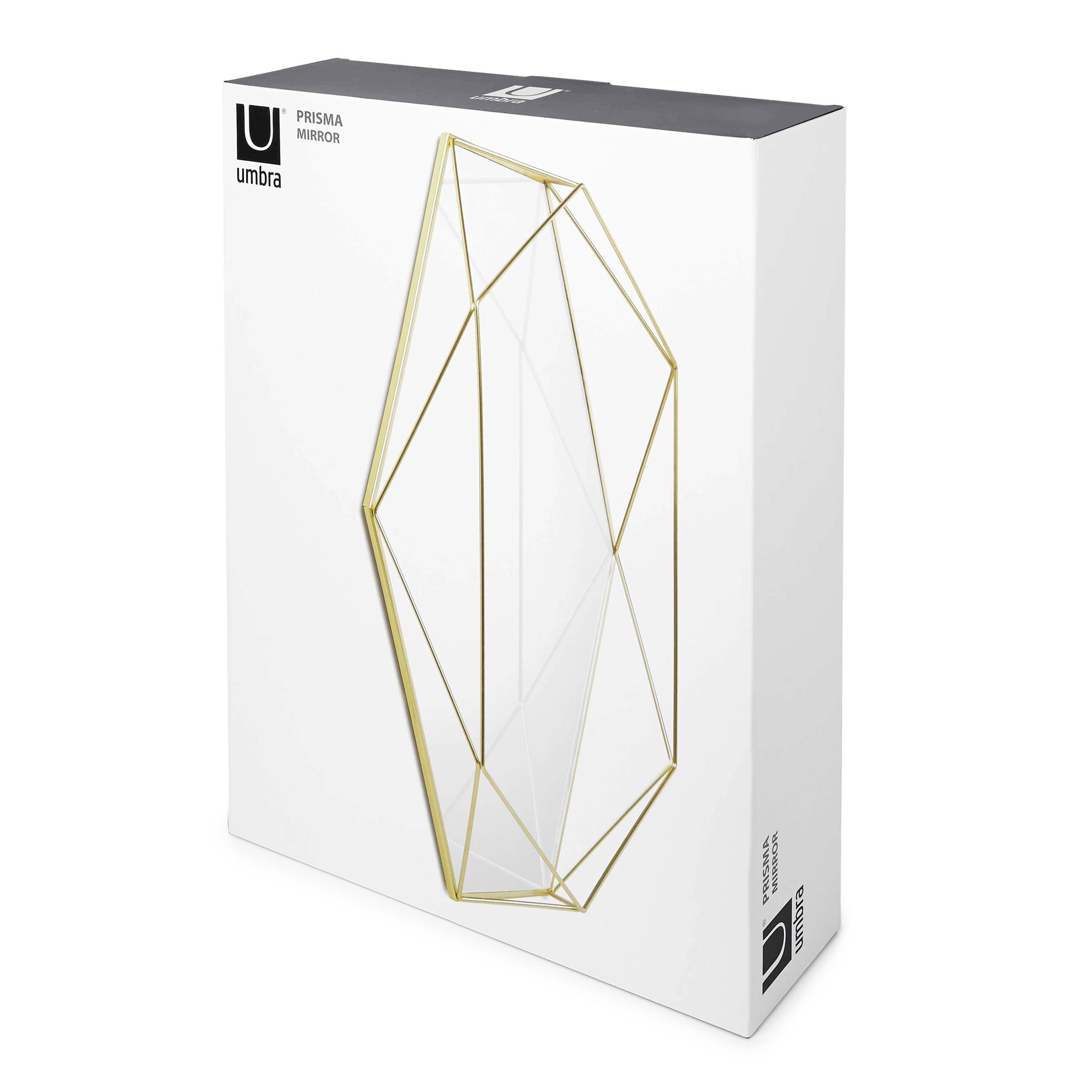 Zrcadlo PRISMA mosazné_9