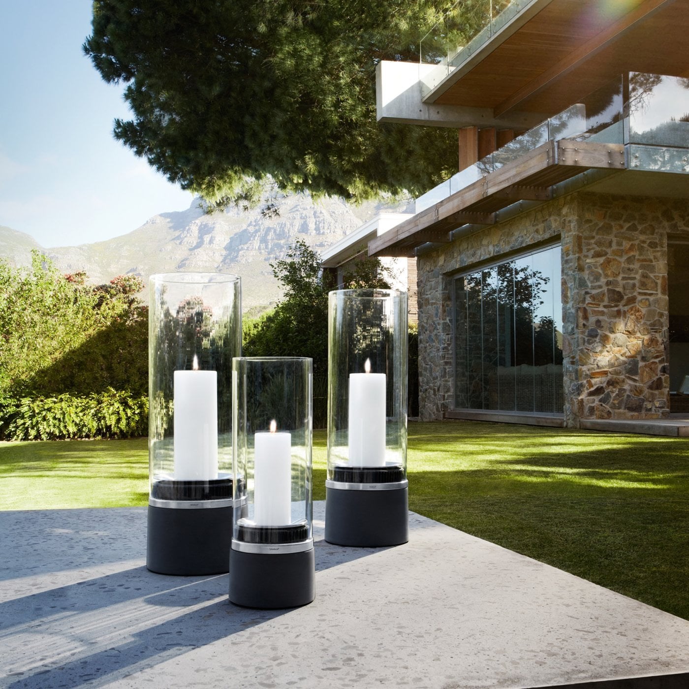 Obrázok z Svietnik PIEDRA 60 cm vr. sviečky