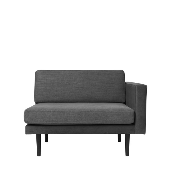 Křeslo s levou područkou OCEAN šedé_3