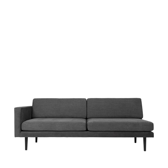 Sofa s pravou područkou OCEAN šedý_3