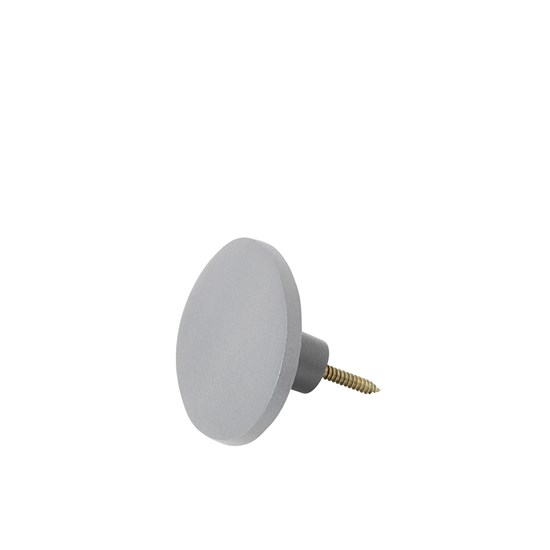 Háček oválný GRETEL 10x7 cm šedý_0