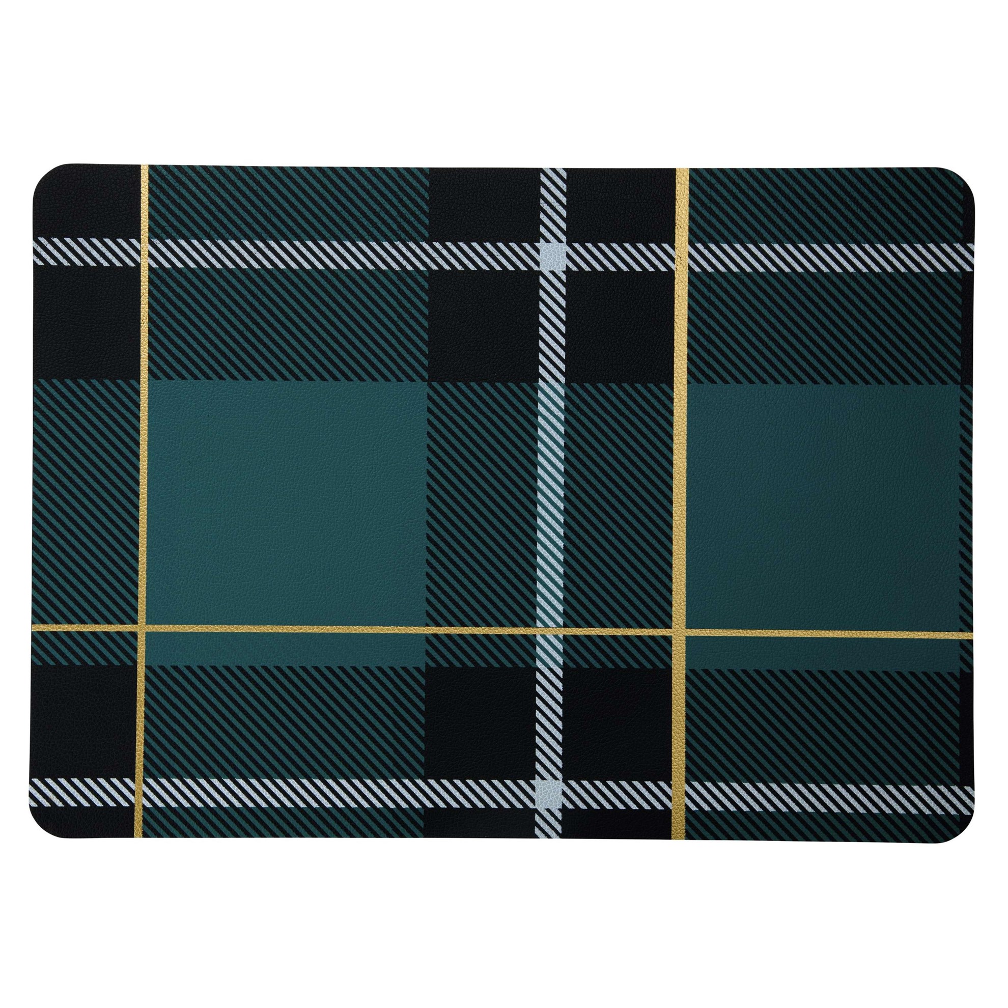 Prostírání 46 x 33 TARTAN tyrkysové_0