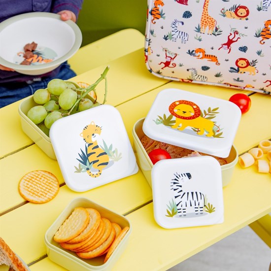 Box na svačinu/oběd Savannah Safari SET/3ks_2