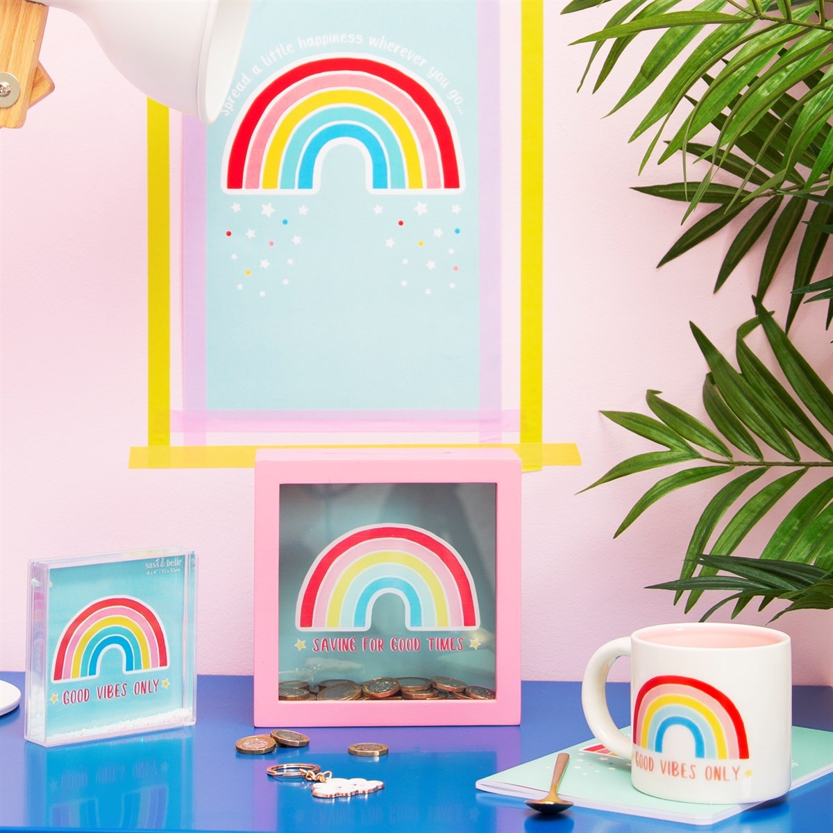 Hrnek Chasing Rainbows Good Vibes Only_4