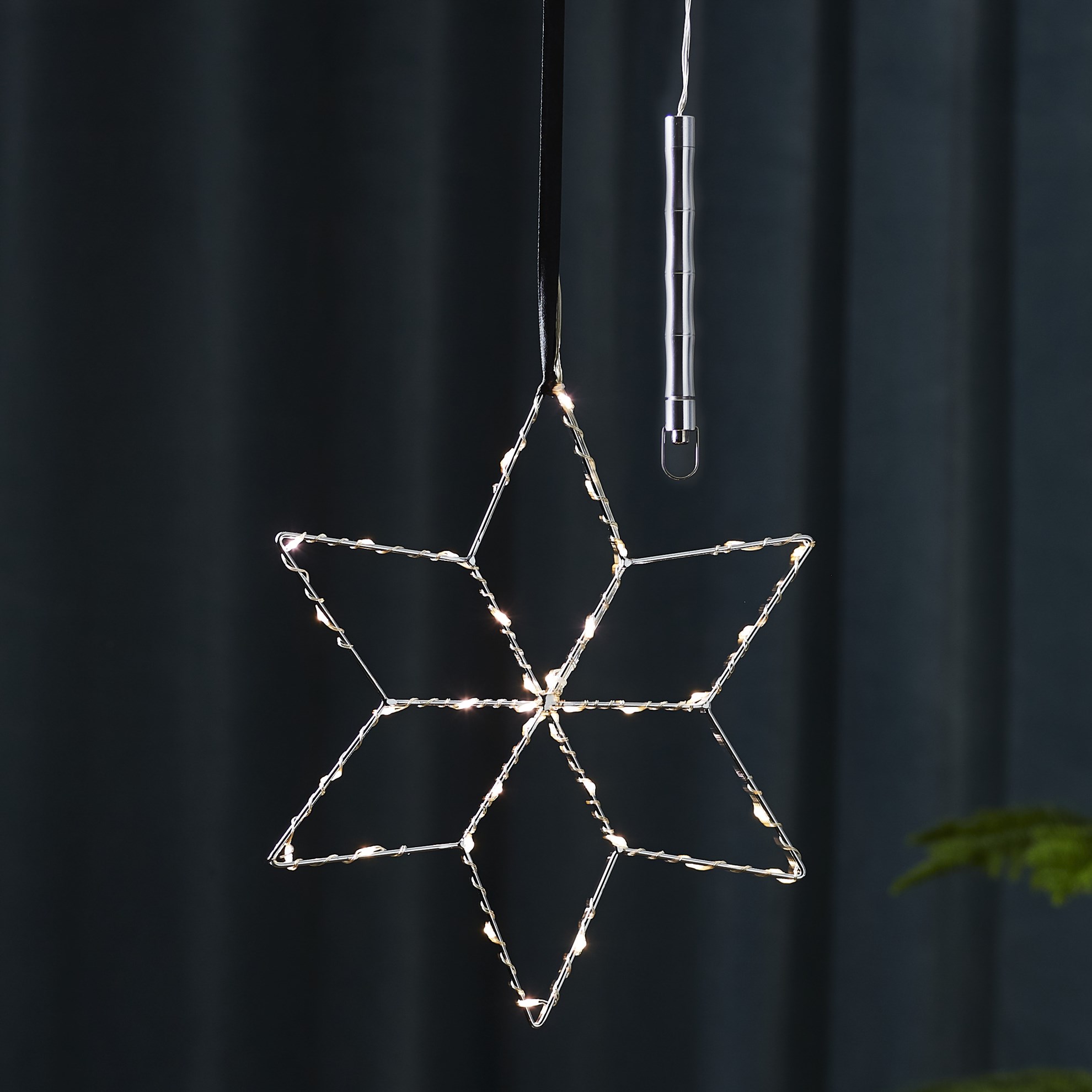 Dekorační kovová hvězda LOLLY V.28 cm 36x LED_0