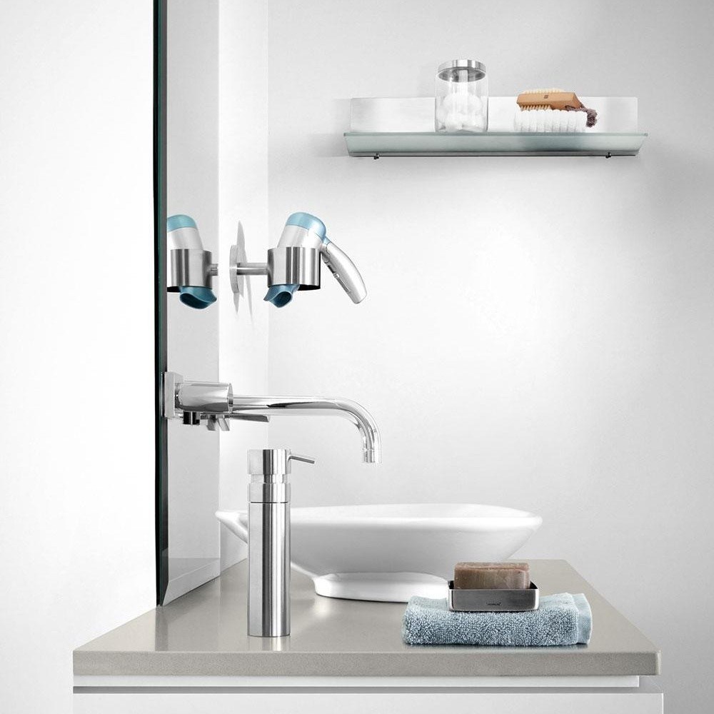 Obrázok z Nástenný držiak na fén NEXIO lesklý