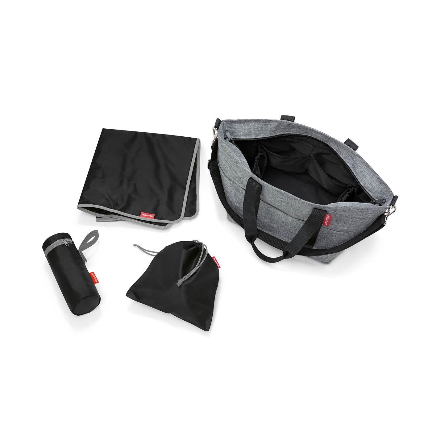 Taška na kočárek Baby Organizer twist silver_0