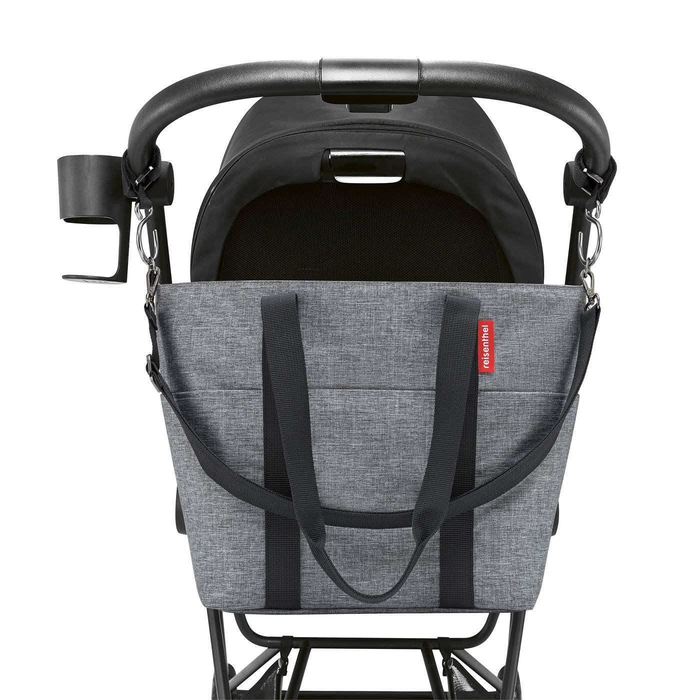 Taška na kočárek Baby Organizer twist silver_1