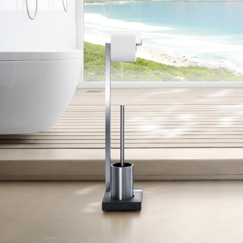 Obrázok z Stojan na toaletný papier a WC štetku matný