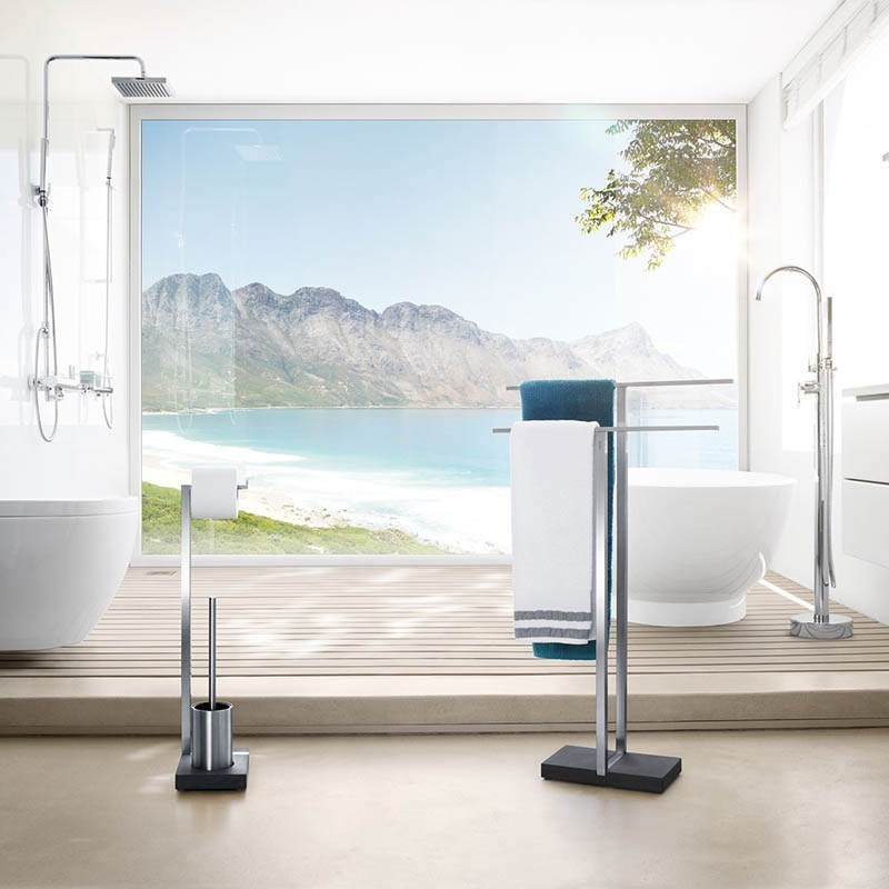 Obrázok z Stojan na toaletný papier a WC štetku matný