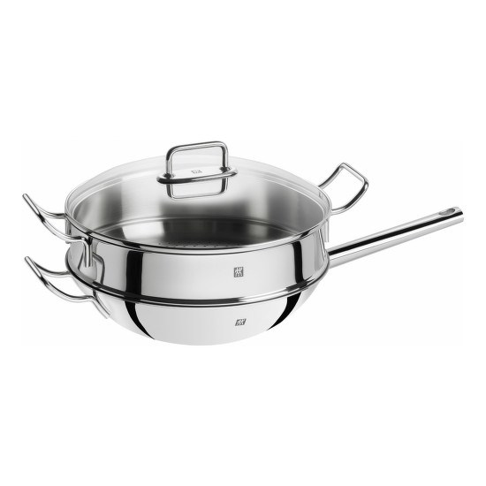 Napařovací vložka WOK 23 cm pro vaření v páře_1