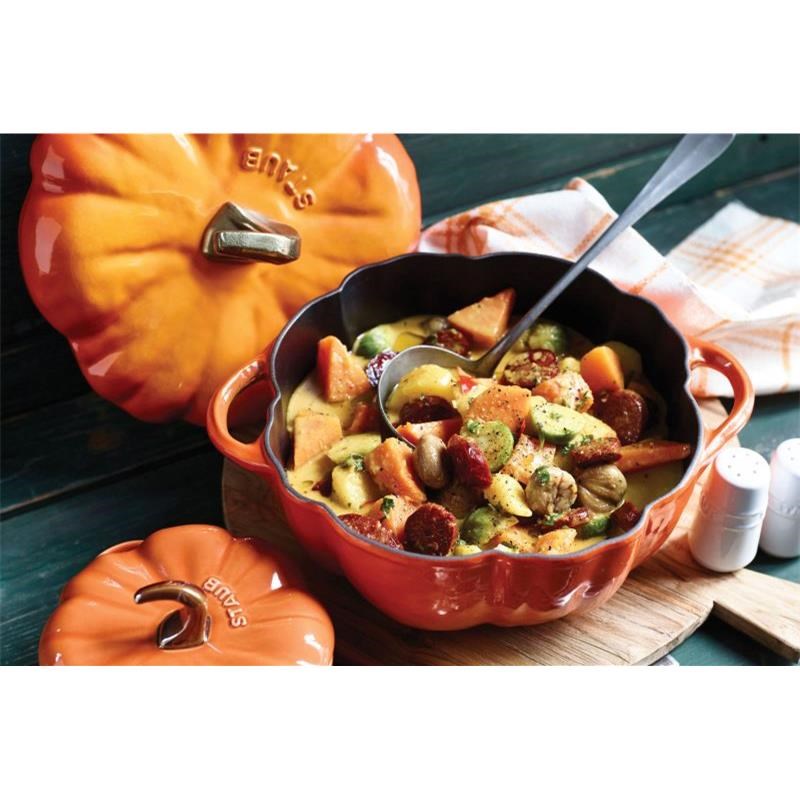 Hrnec ve tvaru d&#253;ně 24 cm skořicov&#253;_1