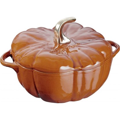Hrnec ve tvaru dýně 24 cm skořicový_4