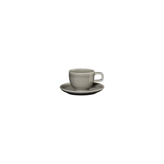 Šálek na espresso s podšálkem KOLIBRI 60 ml, šedý_0