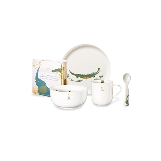 Dětský jídelní SET/5 ks - KROKODÝL_0