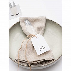 Pírka malá bílá/stříbrná BAL/6 ks_1