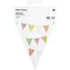 Papírová girlanda FLOWERS 15 vlajek_5