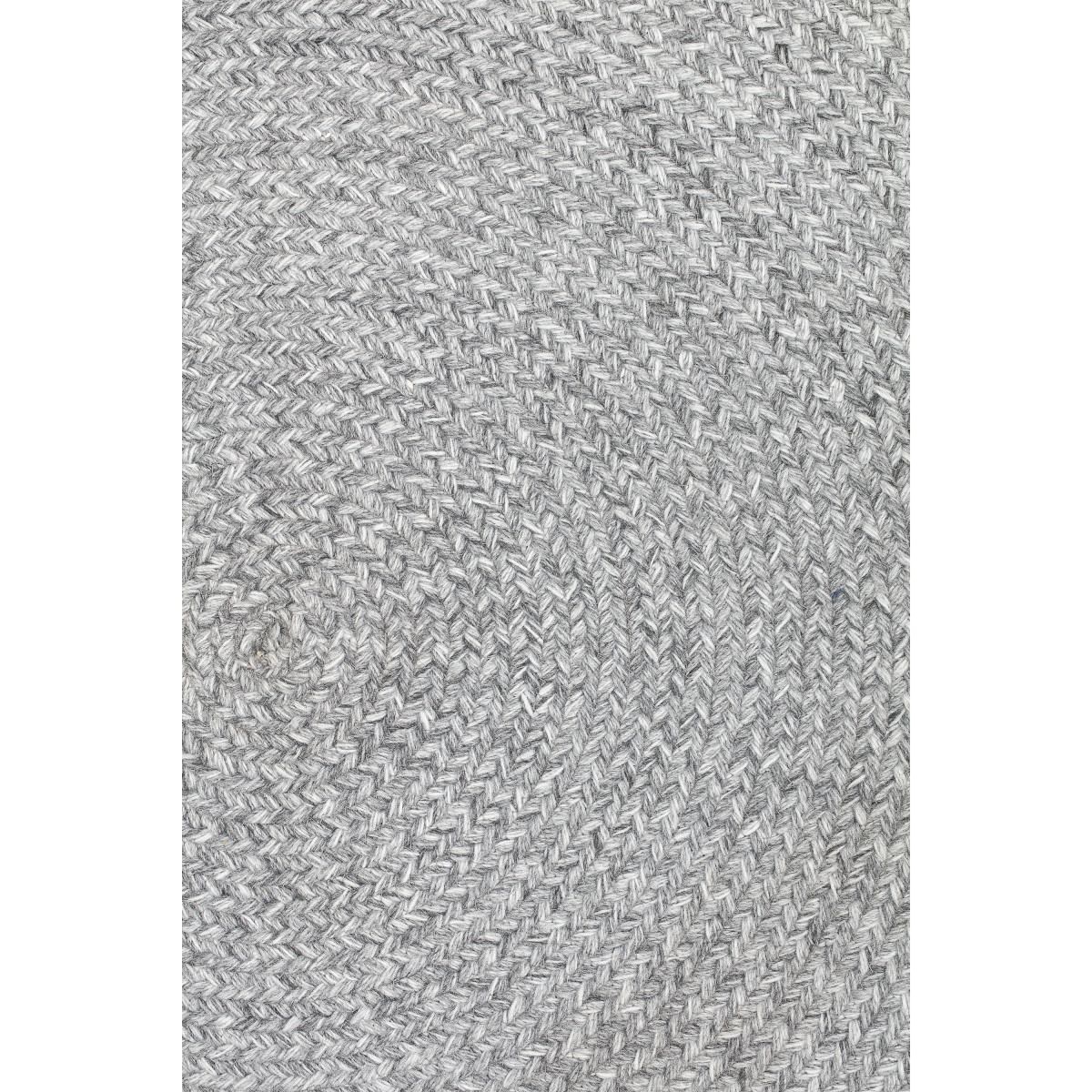 Kulatý koberec Gynna P.120 cm šedý_1