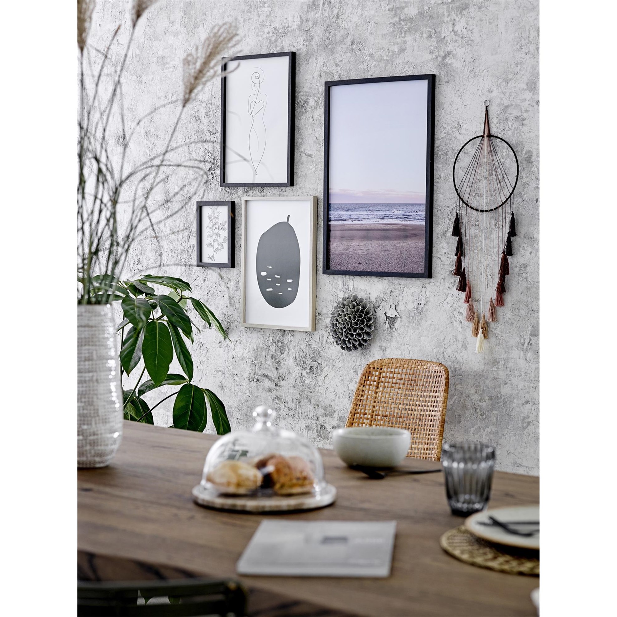 Podnos s víkem - mramor, 25 cm_0