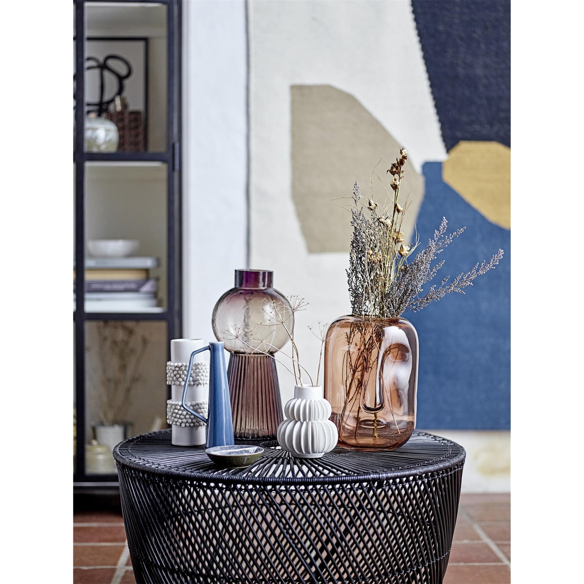 Skleněná váza Face V.25 cm_1