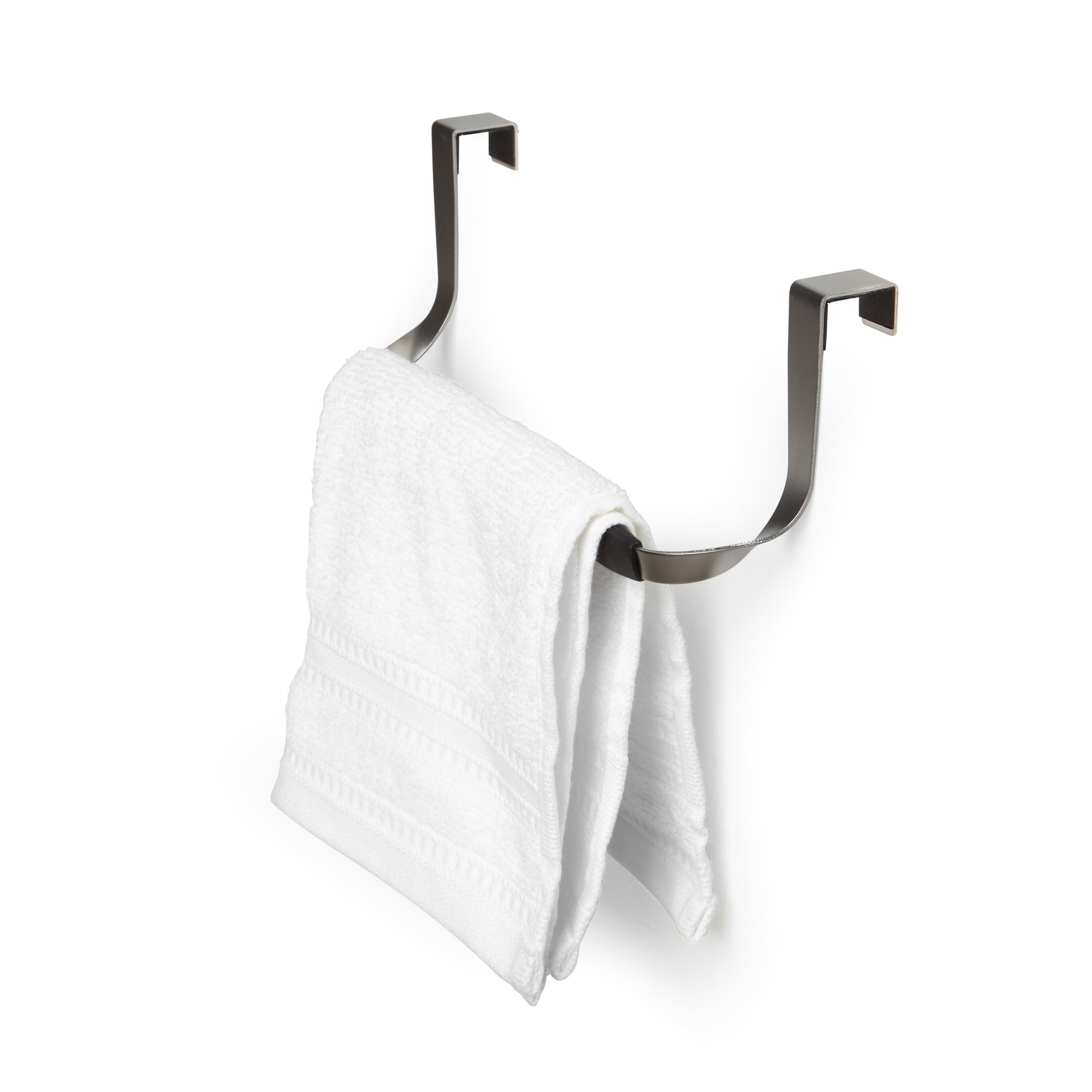 Věšák na dveře SCHNOOK černá/nikl_0