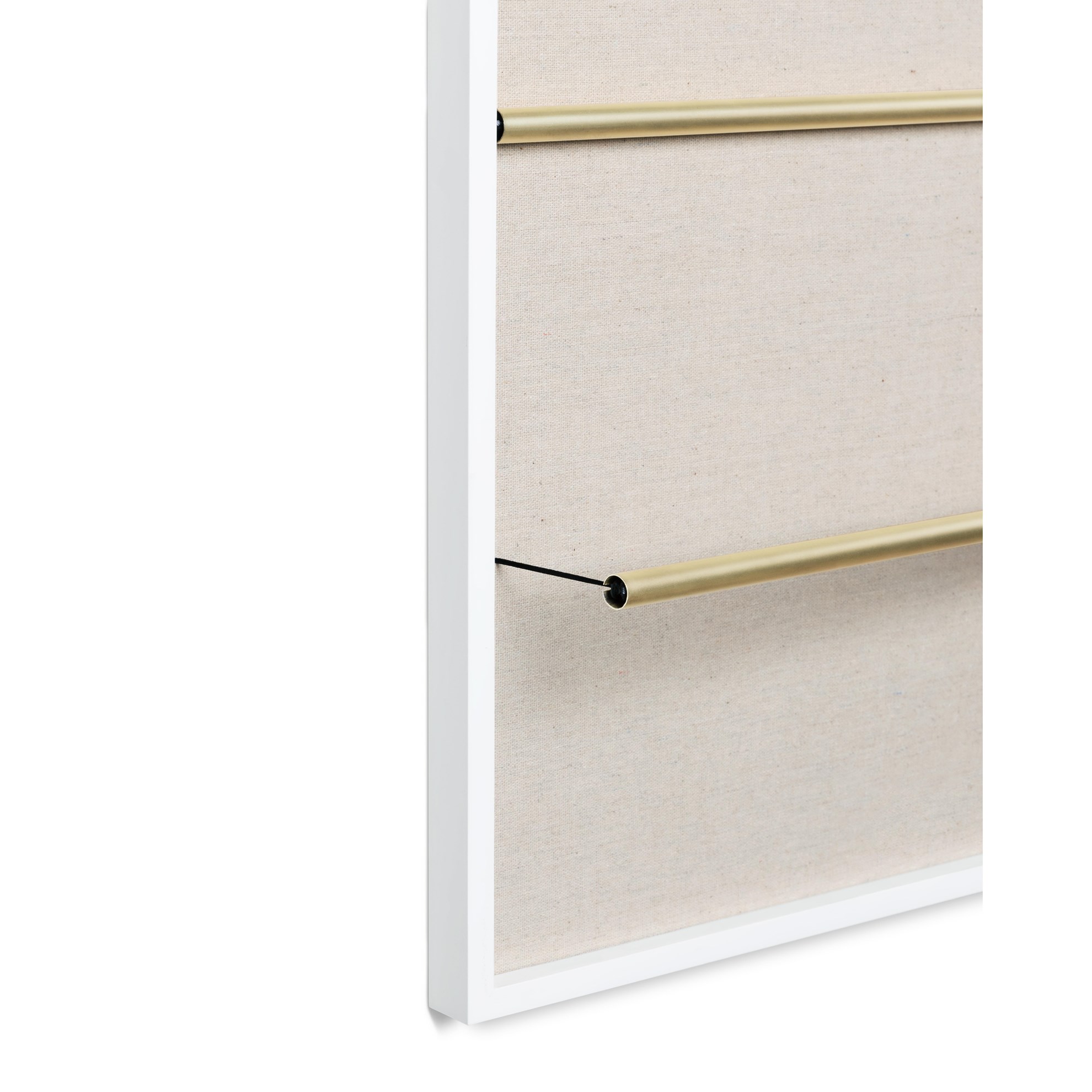 Nástěnný držák na fotografie TUCKER - bílý_2